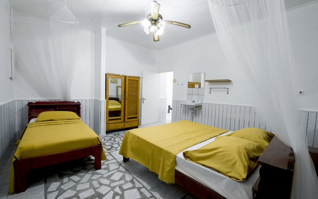 Vakantiehuis Suriname Slaapkamer groot 1